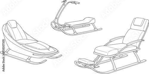 Black Silhouette Set of a Young Woman Carrying Shopping Baskets While Walking Representing Retail Consumerism Grocery Store Sales and Lifestyle Fashion