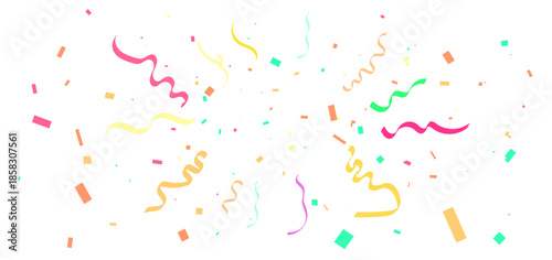 PNG Confetti Brust Celebration colouring confetti frame brust happy moment 