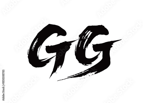 GG矢量书法手写毛笔字
