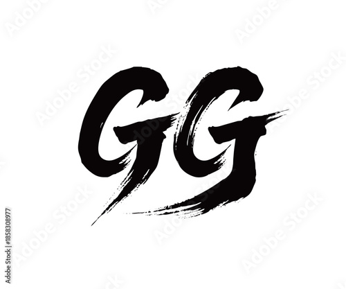 GG矢量书法手写毛笔字
