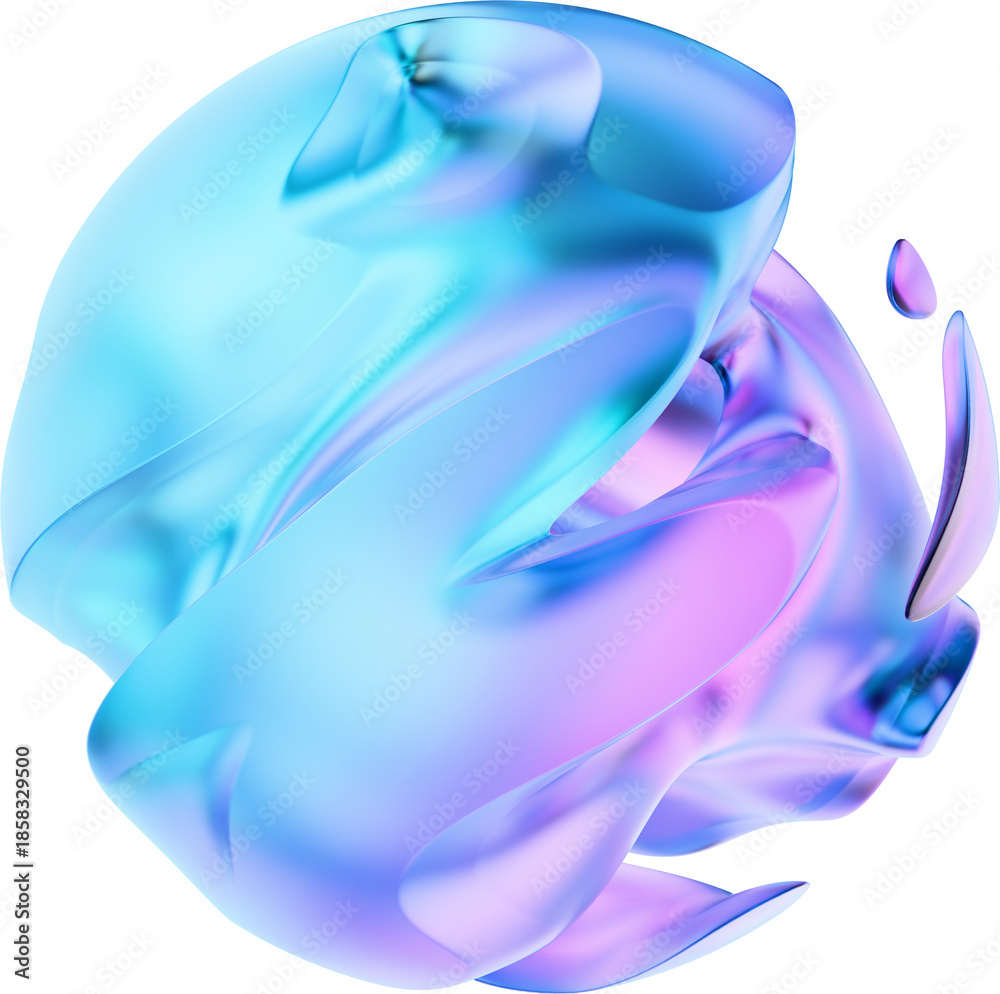 Obraz premium Liquid orb