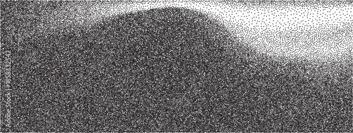 Silver background with noise grunge dot and grain. Texture white overlay with metal and noise. Silver background monochrome backdrop black retro sparkle solid color dark design gray vector circle.