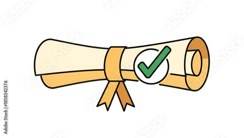 Approved Document with Checkmark