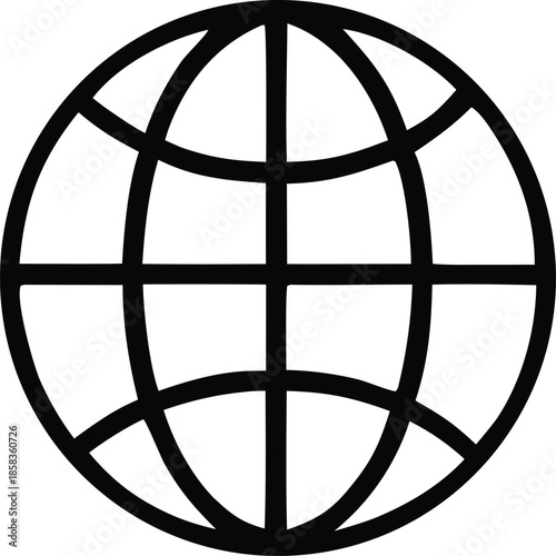 Global network icon Vector