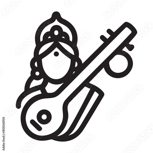 abstract musical instruments