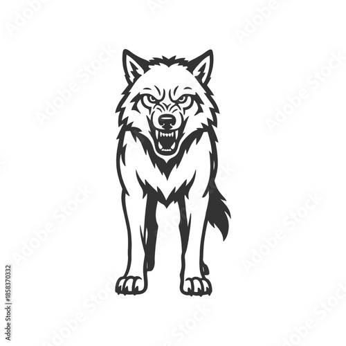 Wolf Vector Icebound Crest