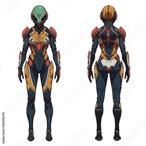 Alien Technology Uniform Very Cool