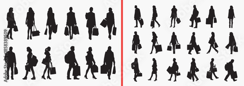 standing people silhouettes vector, talking human clipart, social people svg, daily activity illustration, men women poses, black human silhouettes, urban lifestyle vector art, communication graphics,