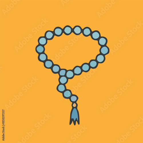 Islamic Prayer Beads Masbaha Tasbih Rosary Beads for Meditation and Remembrance