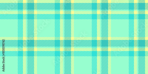 Drapery tartan background fabric, thanksgiving vector textile pattern. Mexico plaid seamless texture check in teal and mint colors.