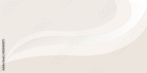  gentle curves with a soft gradient from white to grey, perfect for backgrounds or graphic elements in any project.