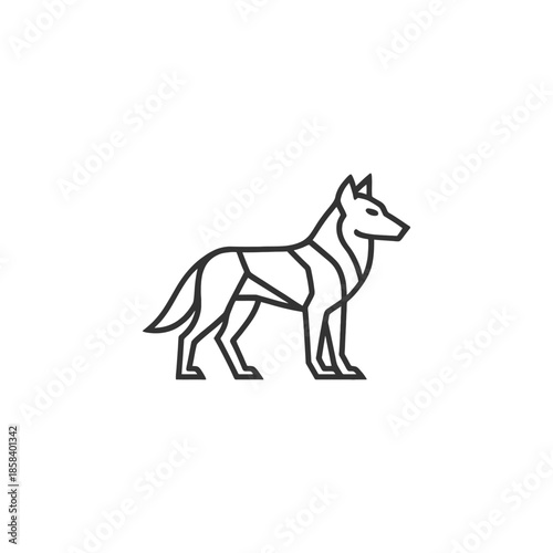 Stormridge Wolf Vector Style