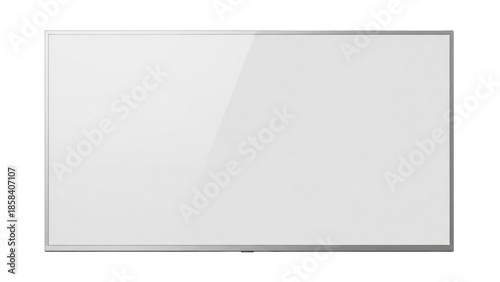 Tableau sur toile Isolated rectangular writing board used in schools and universities for teaching