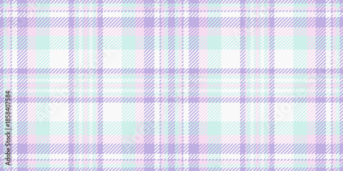 Covering plaid background pattern, paisley tartan texture textile. Jpg check vector seamless fabric in light and white colors.