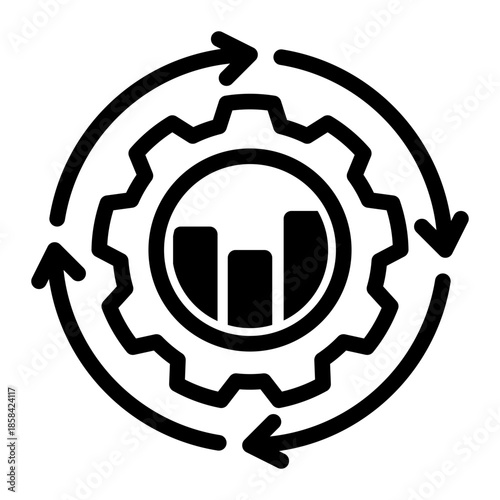 Sustainable Continuous Improvement Continuity Icon from Help and Support Icon Collection (Mixed style)