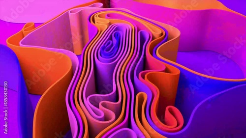 Abstract Colorful Striped Background – Modern Vibrant Lines Pattern Design
