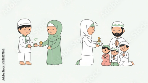 Ornate blue and gold Islamic lantern with intricate patterns and glowing light, often used for Ramadan decorations.