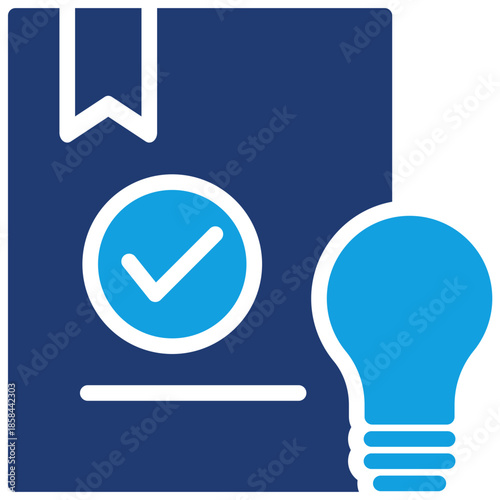 Patent Blue Color Icon