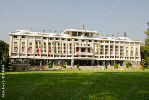 View of the Independence Palace. Ho Chi Minh City. Vietnam.