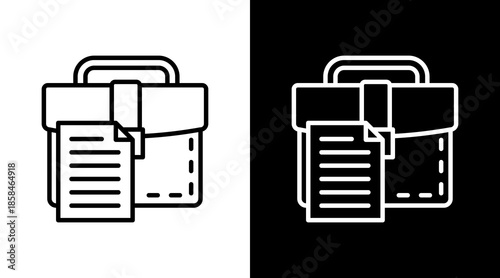 Report Briefcase Icon