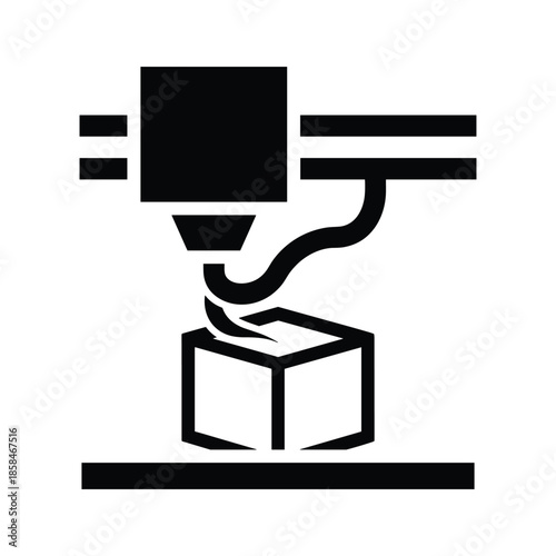 3d printing technology icon