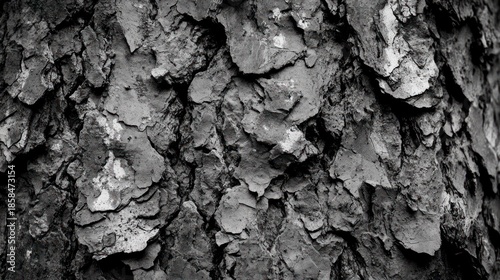 Textured tree bark close up