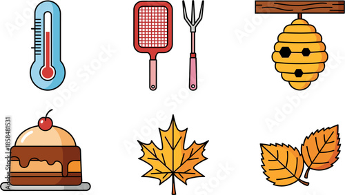 Autumn Harvest Icons Collection