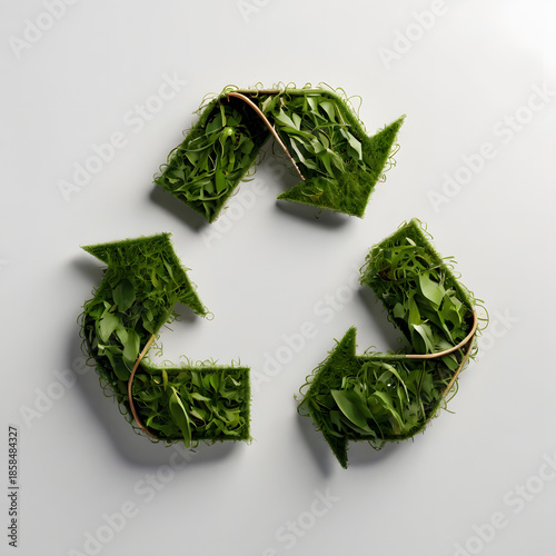 green recycle symbol