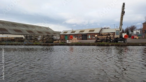 Industrial Dock Scene