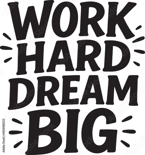 motivational typography t-shirt design transparent