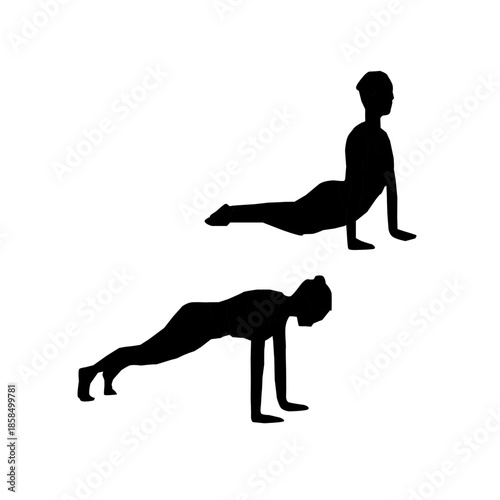 yoga silhouette. yoga pose. yoga asana. fitness silhouette. workout exercise. stretching body. meditation pose. female yoga. healthy lifestyle. wellness concept. balance posture. flexibility training.