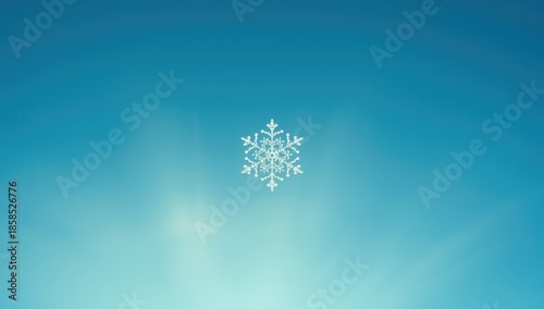 Clear winter sky with a vibrant blue hue, ideal for seasonal banners or backgrounds, seasonal change