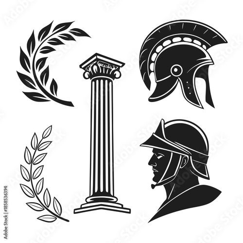 Ancient roman symbols