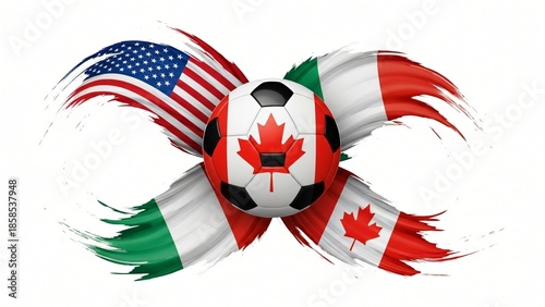 Canada soccer team competing in international football tournament