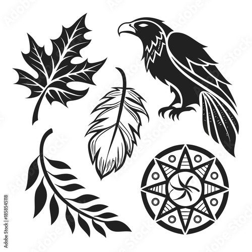 Symbolic silhouettes