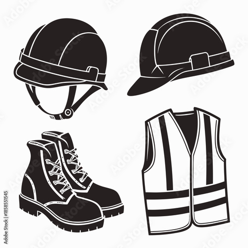 Safety gear illustration