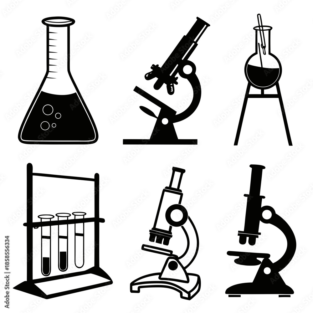 Obraz premium Science laboratory equipment