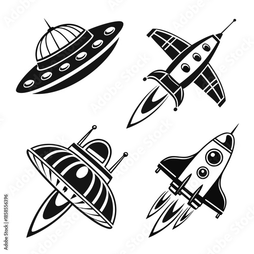 Retro spacecraft collection