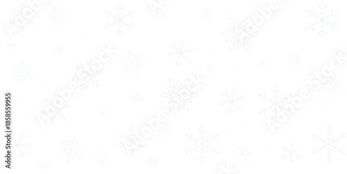 Frost winter snowflake crystals ice frozen cold frame border white transparent holiday decoration pattern ornaments Isolated flat element vector illustrations