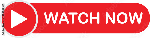 Red 'WATCH NOW' button with a white play icon, indicating a call to action for video content or streaming services.