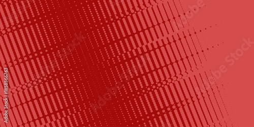 Red background, wall abstract texture. Soft gradient pastel color. Polka dots Abstract pattern comic Pop-art halftone background in sweet color. Circles bubble or dots pattern. Vector .
