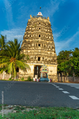 Hindou temple à Jaffna au Srilanka
