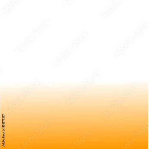 Abstract orange background isolated on transparent background
