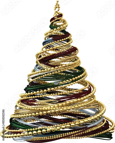 Stack of Colorful Bangles Forming Pyramid Shape.