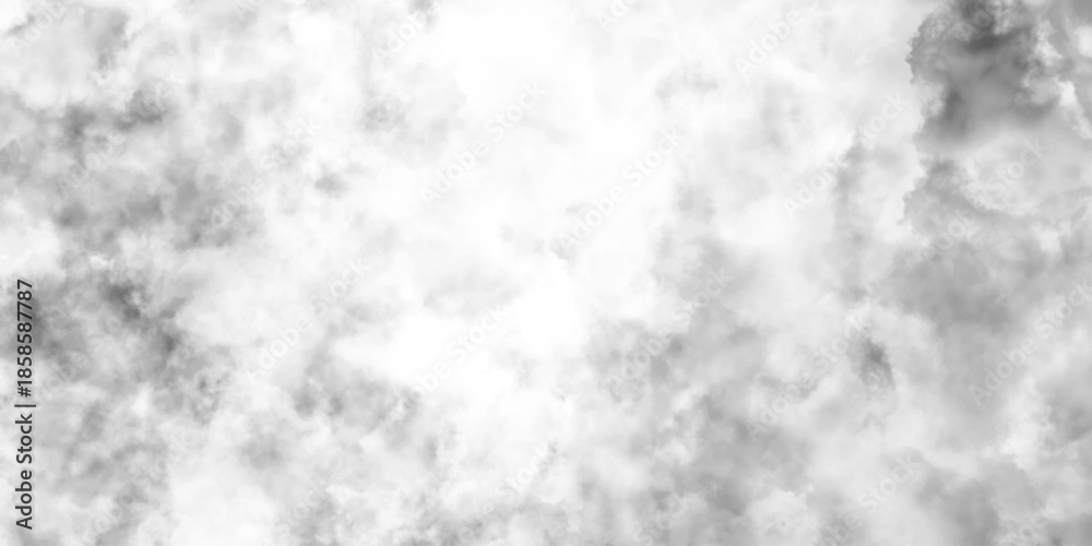 Φωτογραφία Realistic dry ice smoke clouds fog overlay perfect for compositing, abstract foggy vapor haze for design,  gradients natural sky watercolor Photography, black smoke or fog on transparent background