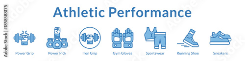 Athletic Performance Gear with Professional Equipment Quality Sportswear Performance Footwear and Training Accessories
