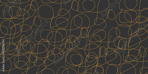 Abstract seamless pattern layout. Raster version.