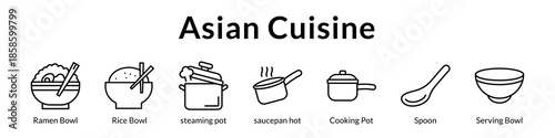 Asian Cuisine Recipes with Ramen Rice Dishes Wok Cooking and Authentic Restaurant-Style Meal Preparation