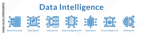 Data Intelligence Platform with AI Analytics Big Data Processing Business Intelligence and Predictive Financial Insights