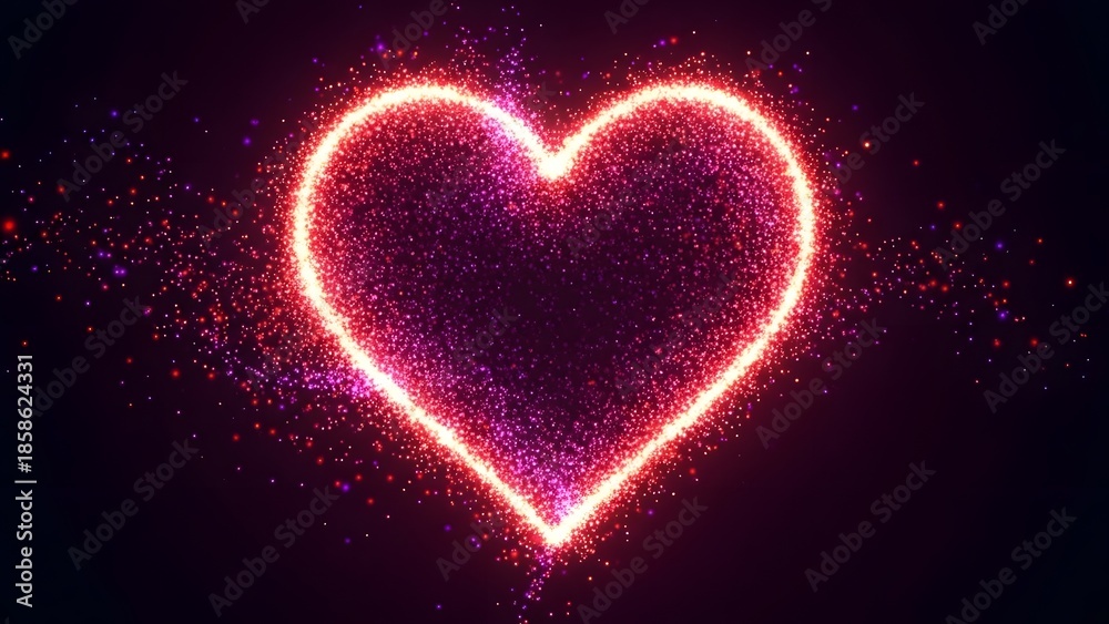 Fototapeta premium Heart of light